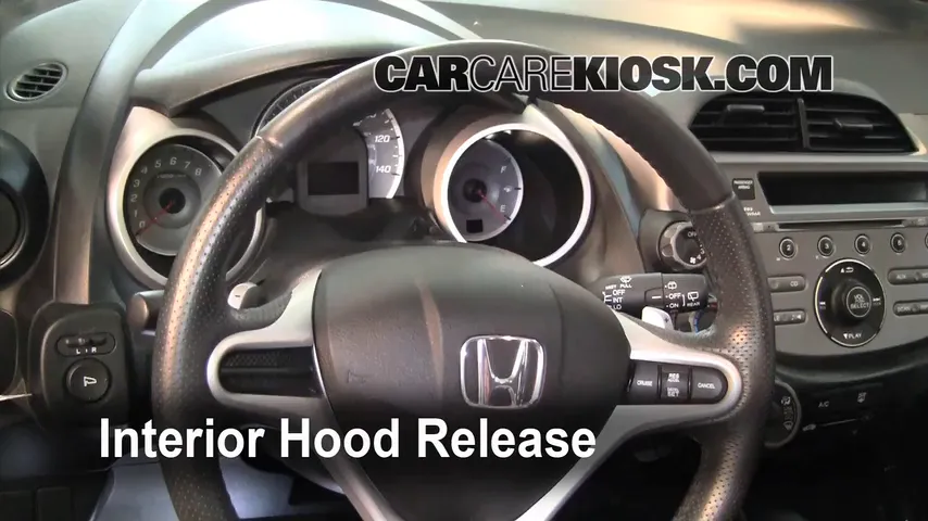 2010 Honda Fit Sport 1.5L 4 Cyl. Hood